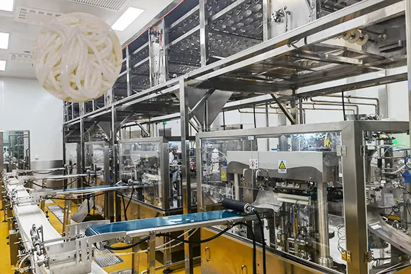 خط تعبئة أوتوماتيكي لشعيرية الأرز