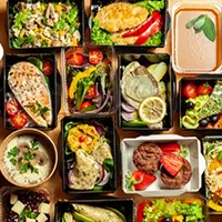 آلة تعبئة وتغليف الوجبات الجاهزة