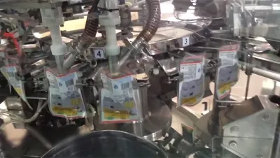 تعبئة صلصة الفاصوليا الحلوة