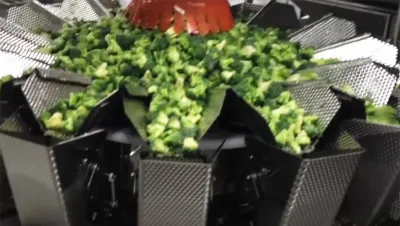 تعبئة الخضراوات المجمدة